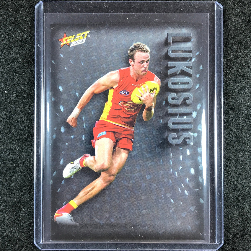 2023 Select AFL Footy Stars JACK LUKOSIUS Carbon 002/195