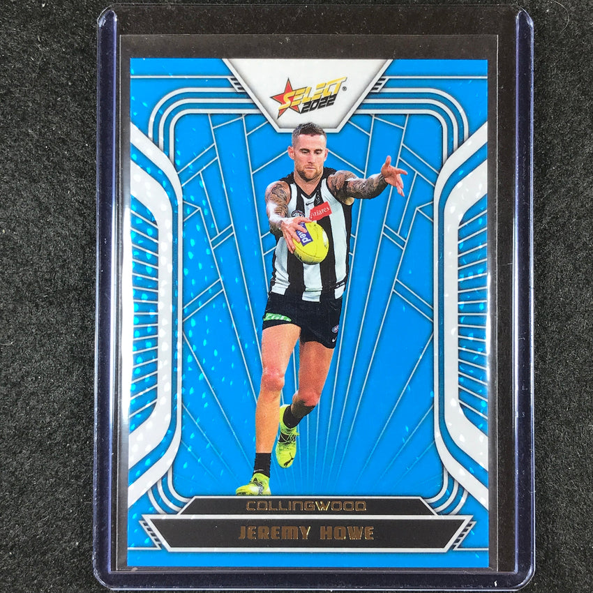 2022 Select AFL Footy Stars JEREMY HOWE Fractured Arctic Blue 14/190