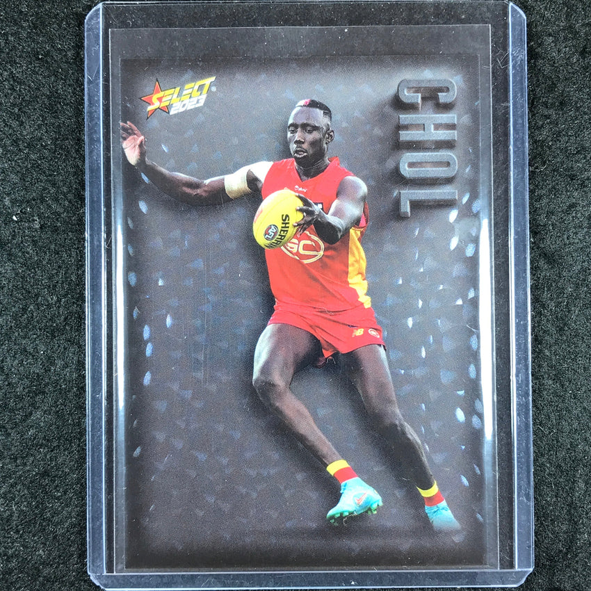 2023 Select AFL Footy Stars MARBIOR CHOL Carbon 003/195