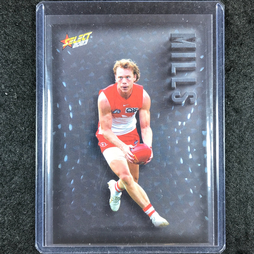 2023 Select AFL Footy Stars CALLUM MILLS Carbon 146/195