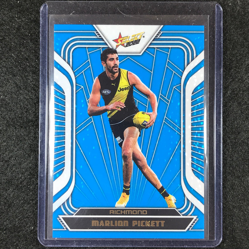 2022 Select AFL Footy Stars MARLION PICKETT Fractured Arctic Blue 46/190
