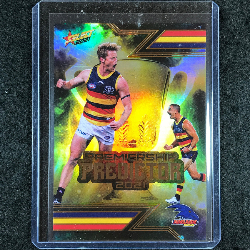 2021 Select AFL Footy Stars ADELAIDE Premiership Predictor 136/140