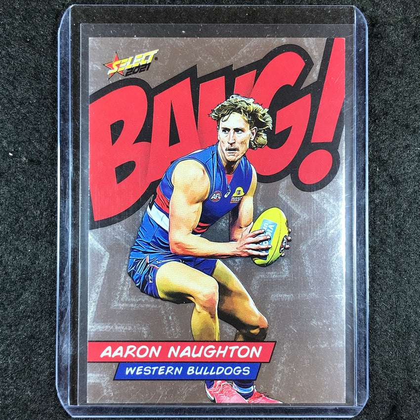 2021 Select AFL Footy Stars AARON NAUGHTON Bang! 120/210