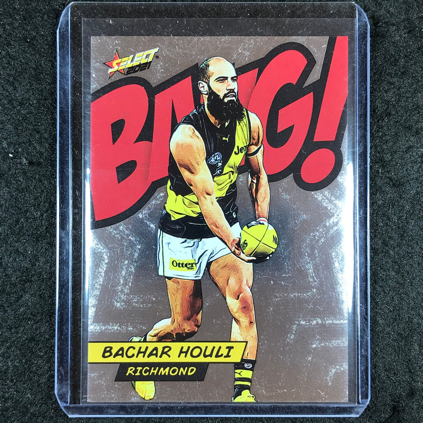 2021 Select AFL Footy Stars BACHAR HOULI Bang! 147/210