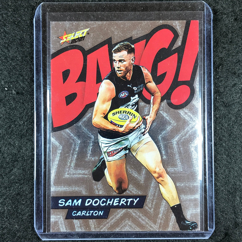 2021 Select AFL Footy Stars SAM DOCHERTY Bang! 201/210