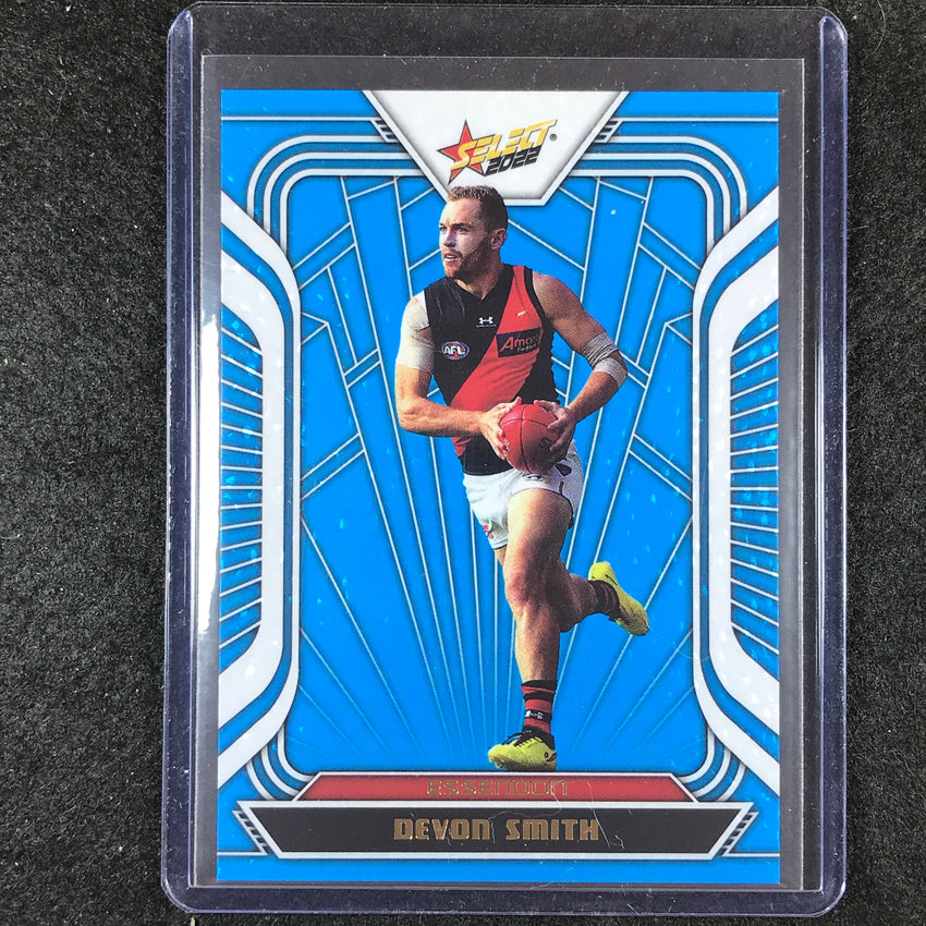 2022 Select AFL Footy Stars DEVON SMITH Fractured Arctic Blue 105/190