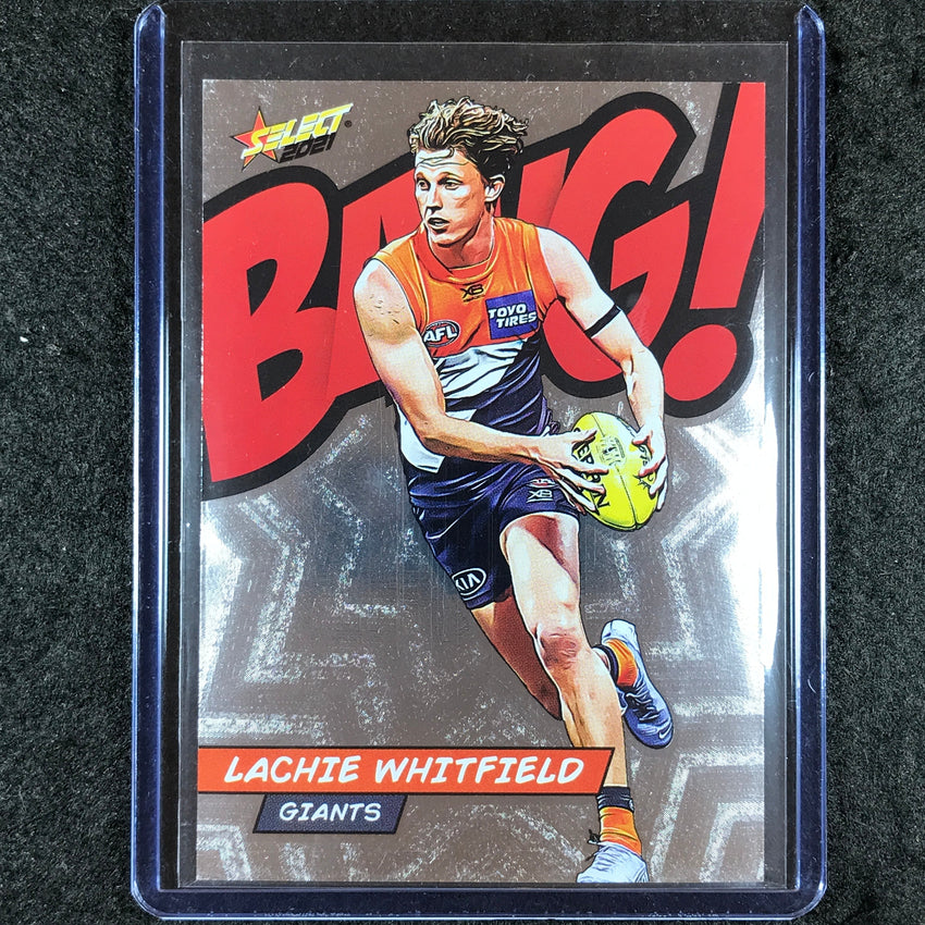 2021 Select AFL Footy Stars LACHIE WHITFIELD Bang! 59/210