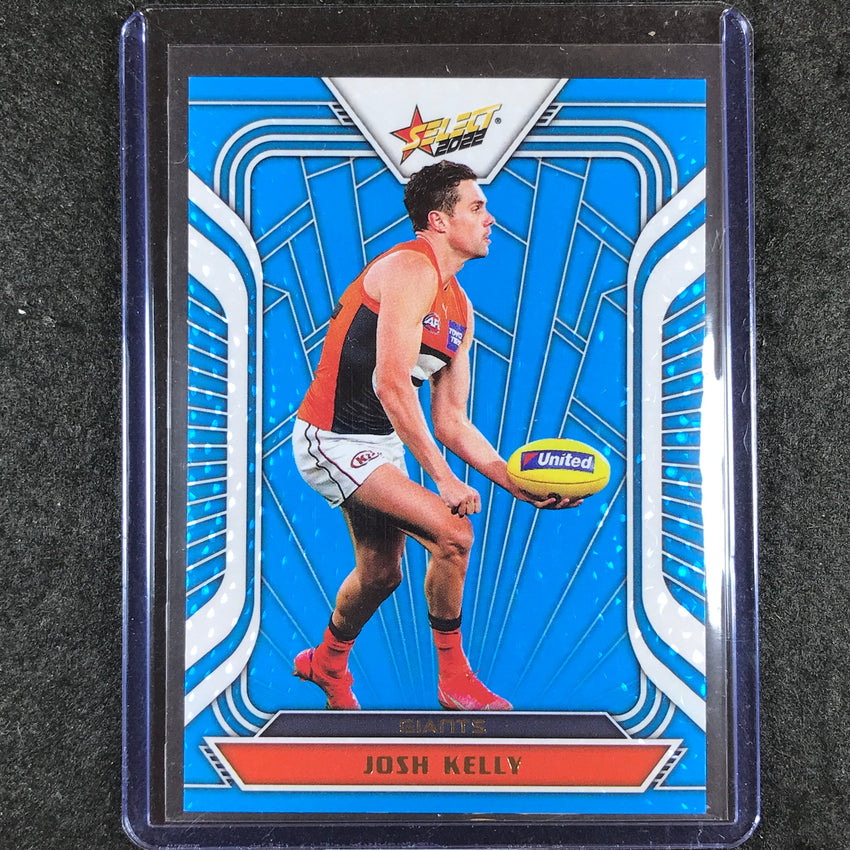 2022 Select AFL Footy Stars JOSH KELLY Fractured Arctic Blue 179/190