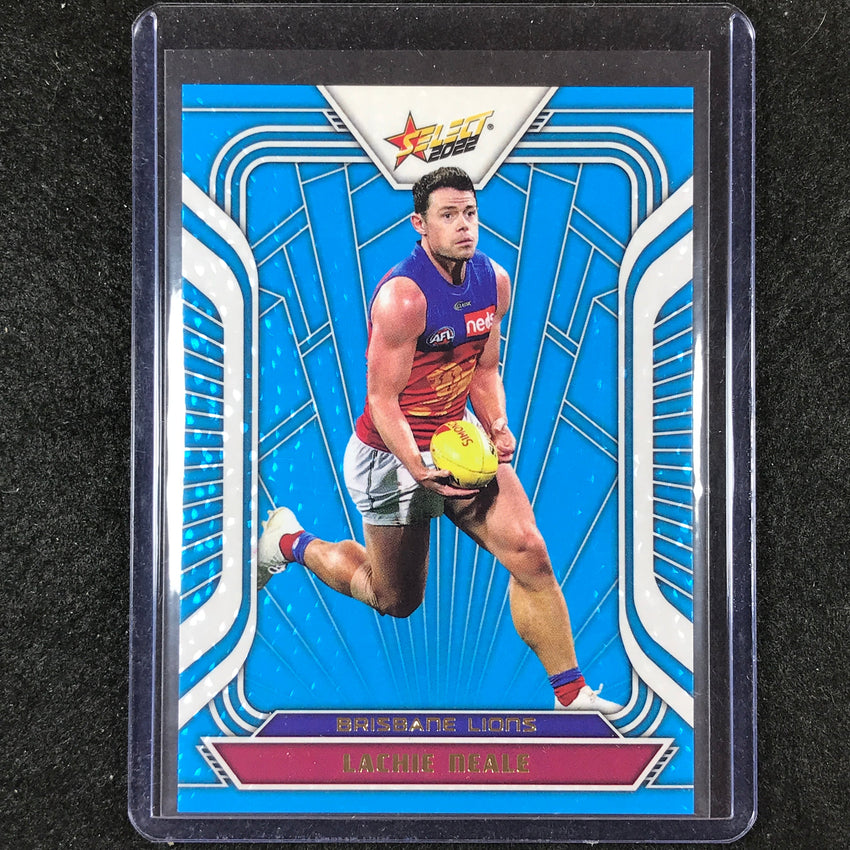 2022 Select AFL Footy Stars LACHIE NEALE Fractured Arctic Blue 103/190