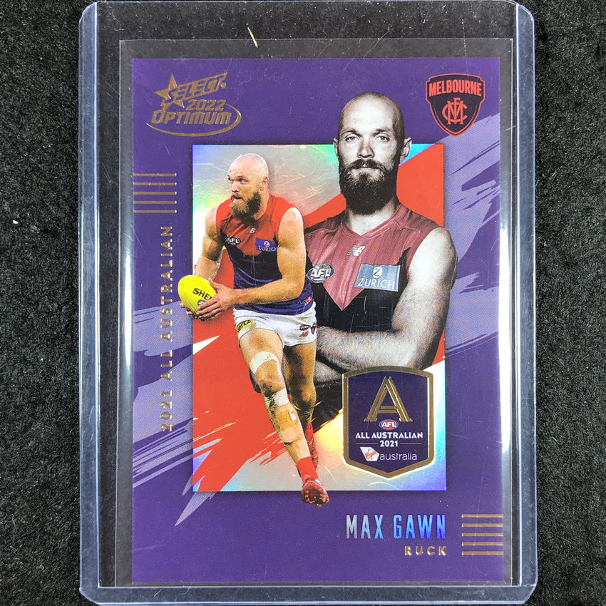2022 Select AFL Optimum MAX GAWN 2021 All Australian 43/195