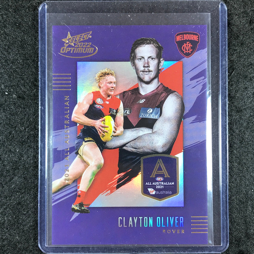 2022 Select AFL Optimum CLAYTON OLIVER 2021 All Australian 68/195
