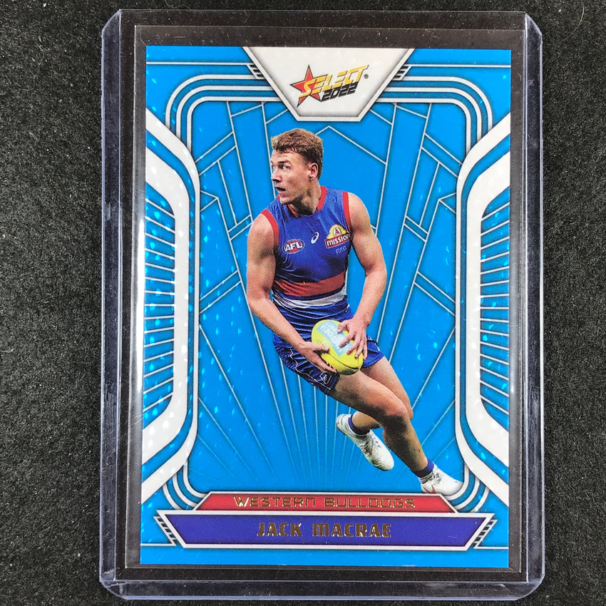 2022 Select AFL Footy Stars JACK MACRAE Fractured Arctic Blue 94/190
