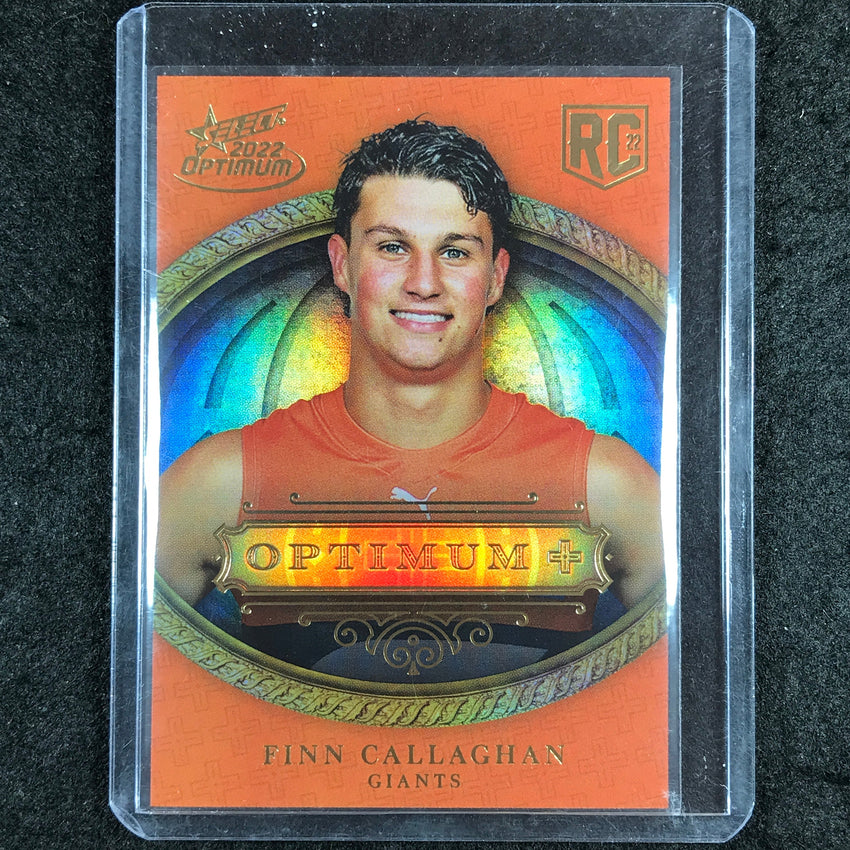 2022 Select AFL Optimum FINN CALLAGHAN Optimum Plus RC 60/115