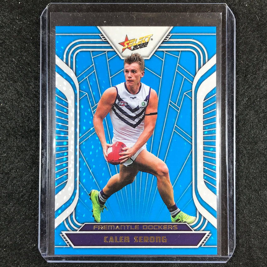 2022 Select AFL Footy Stars CALEB SERONG Fractured Arctic Blue 121/190