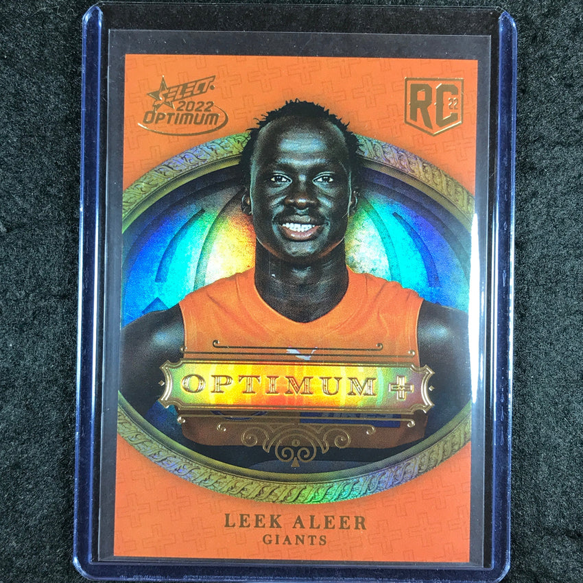 2022 Select AFL Optimum LEEK ALEER Optimum Plus RC 57/115