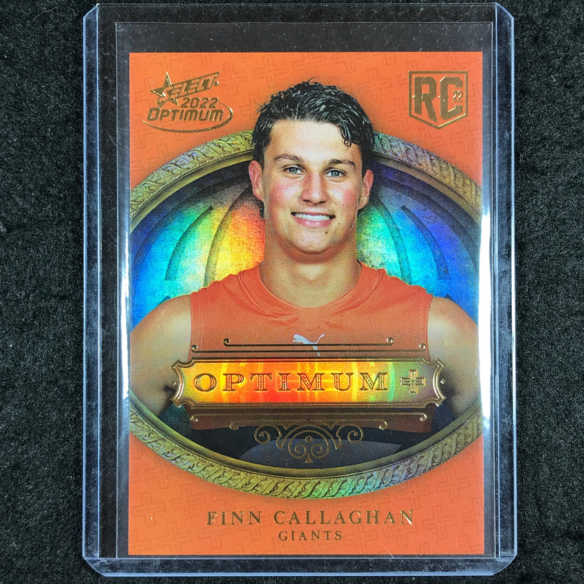 2022 Select AFL Optimum FINN CALLAGHAN Optimum Plus RC 005/115