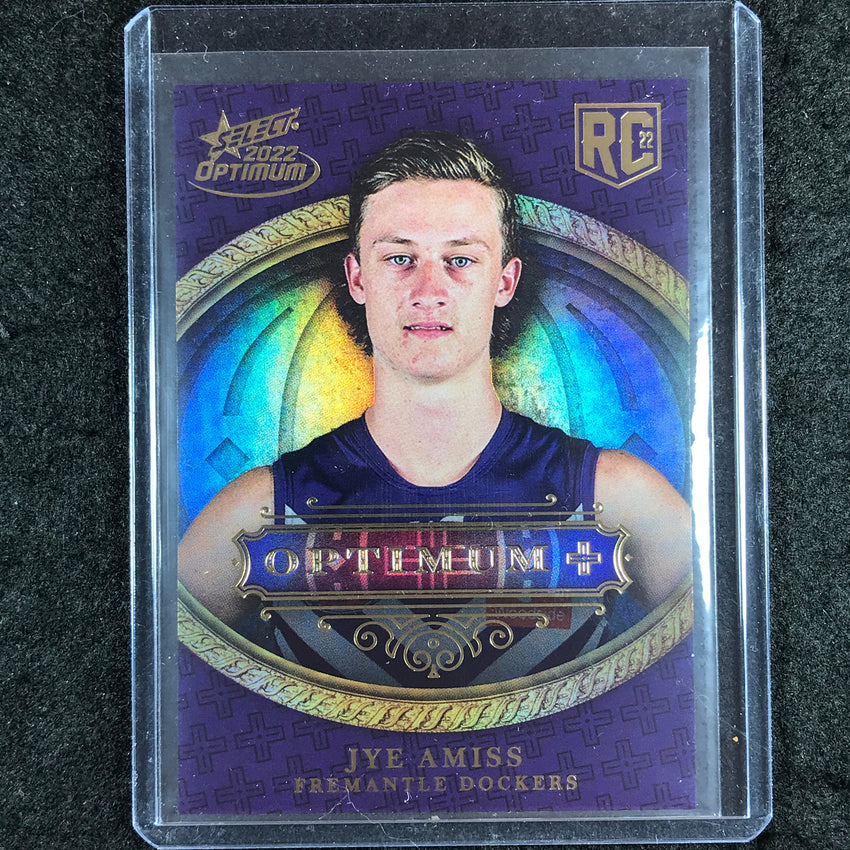2022 Select AFL Optimum JYE AMISS Optimum Plus RC 38/115