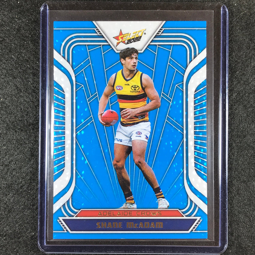 2022 Select AFL Footy Stars SHANE MCADAM Fractured Arctic Blue 67/190