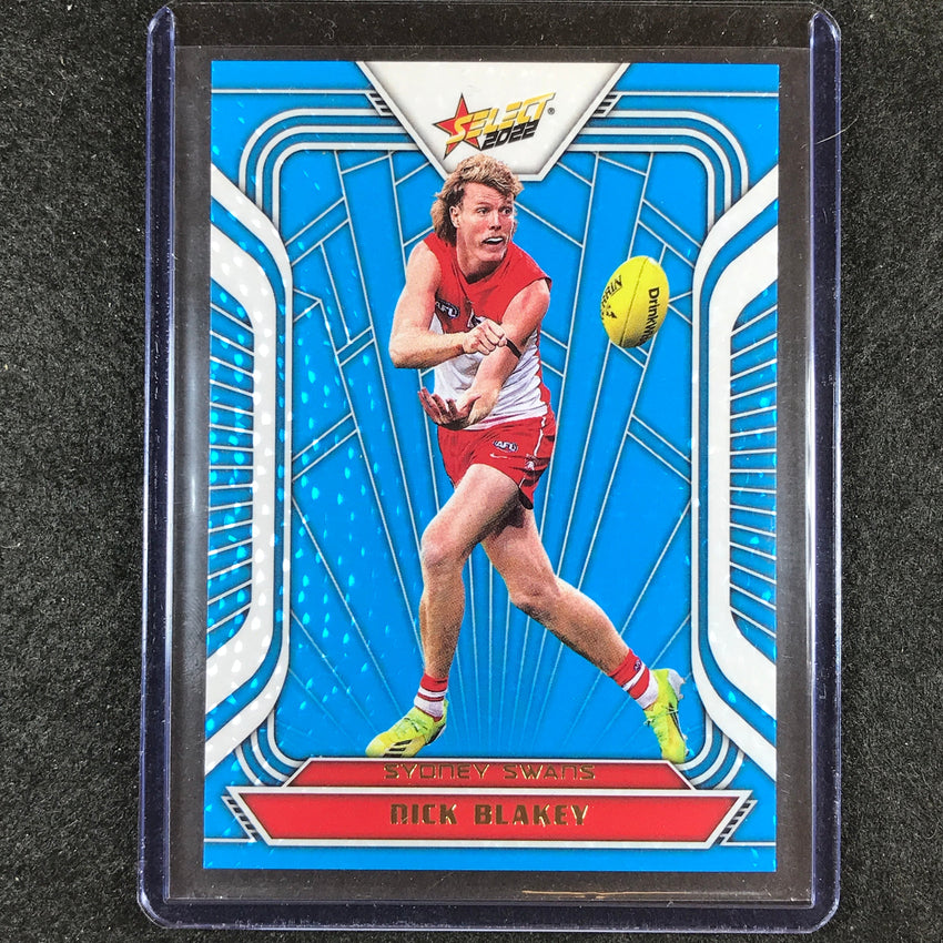 2022 Select AFL Footy Stars NICK BLAKEY Fractured Arctic Blue 34/190