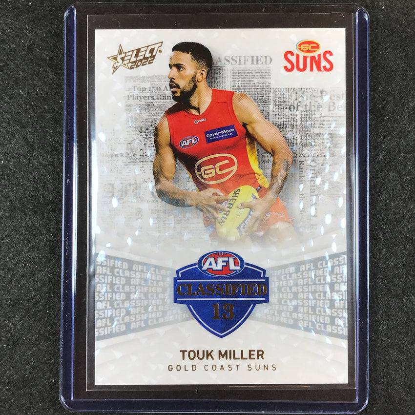 2022 Select AFL Footy Stars TOUK MILLER Classified 169/270