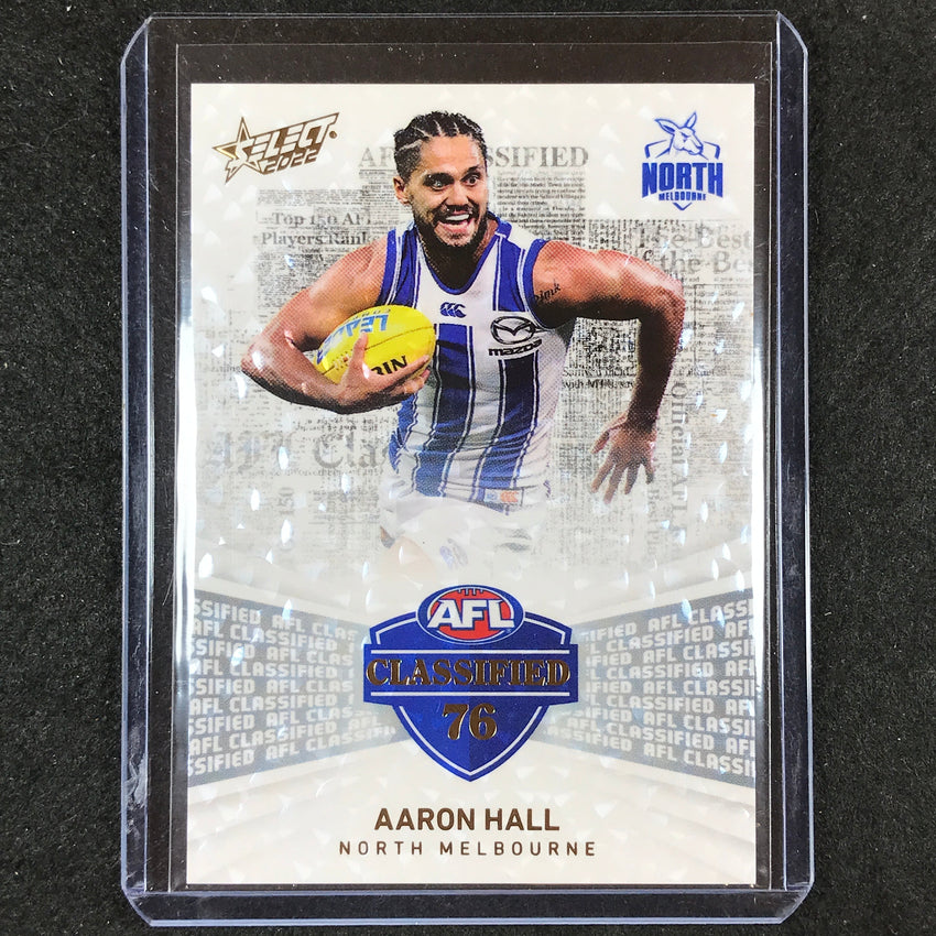 2022 Select AFL Footy Stars AARON HALL Classified 138/270