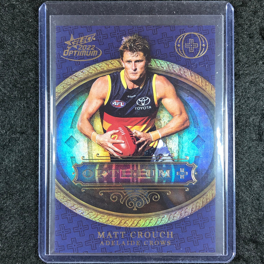 2022 Select AFL Optimum MATT CROUCH Optimum Plus 105/115