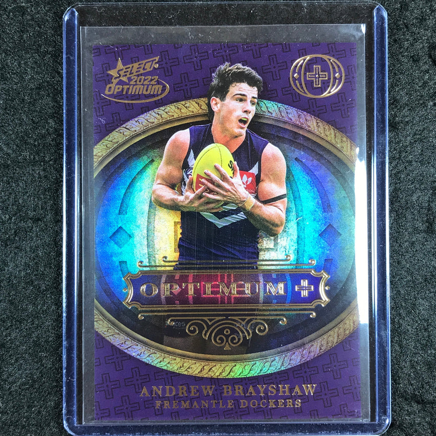 2022 Select AFL Optimum ANDREW BRAYSHAW Optimum Plus 108/115