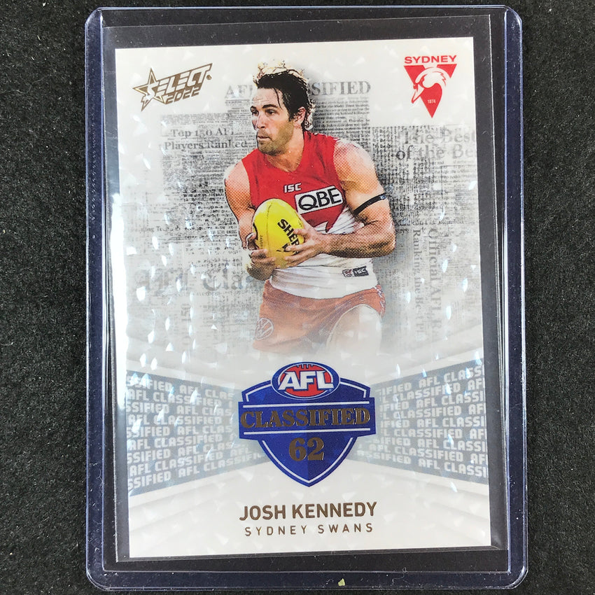 2022 Select AFL Footy Stars JOSH KENNEDY Classified 177/270