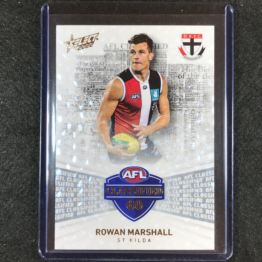 2022 Select AFL Footy Stars ROWAN MARSHALL Classified 56/270