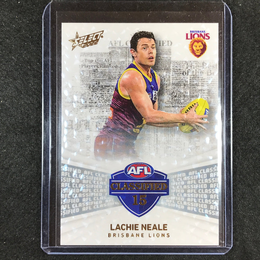 2022 Select AFL Footy Stars LACHIE NEALE Classified 206/270
