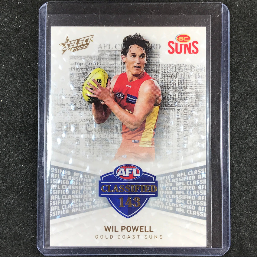 2022 Select AFL Footy Stars WILL POWELL Classified 247/270