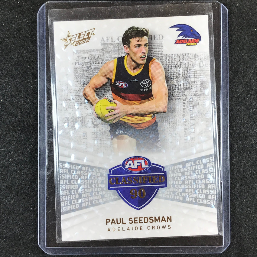 2022 Select AFL Footy Stars PAUL SEEDSMAN Classified 199/270