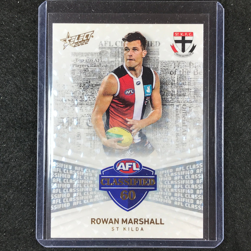 2022 Select AFL Footy Stars ROWAN MARSHALL Classified 187/270