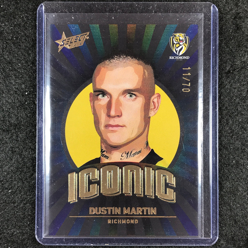 2023 Select AFL Footy Stars DUSTIN MARTIN Iconic 11/70