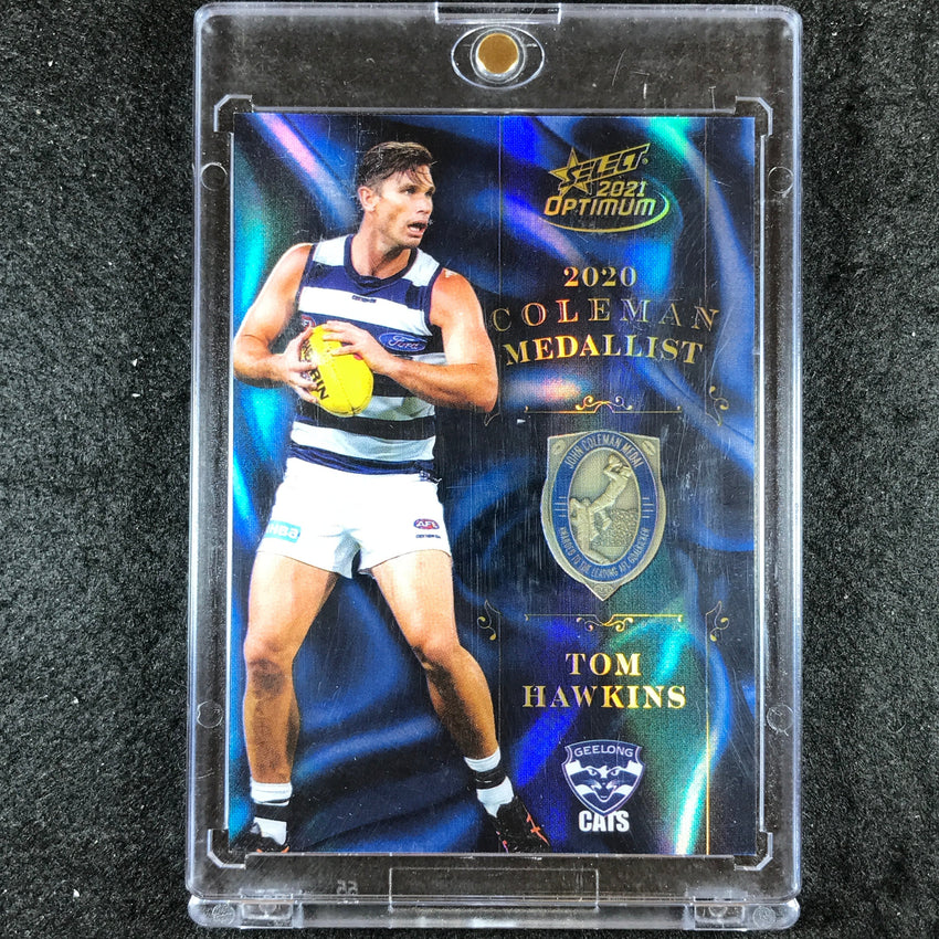 2021 Select AFL Optimum TOM HAWKINS Coleman Medallist 04/50