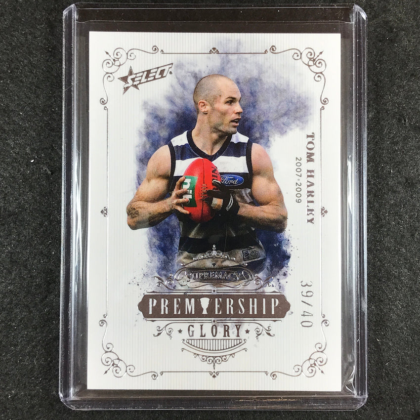2019 Select AFL Supremacy TOM HARLEY Premiership Glory 39/40