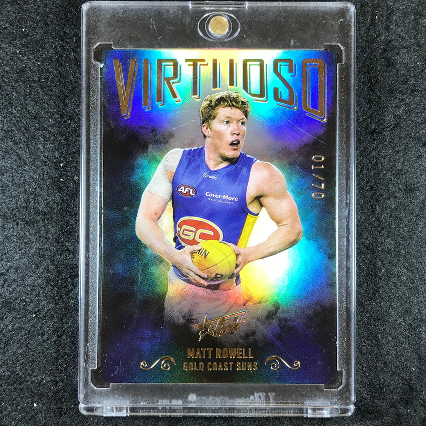2022 Select AFL Footy Stars MATT ROWELL Virtuoso 01/70