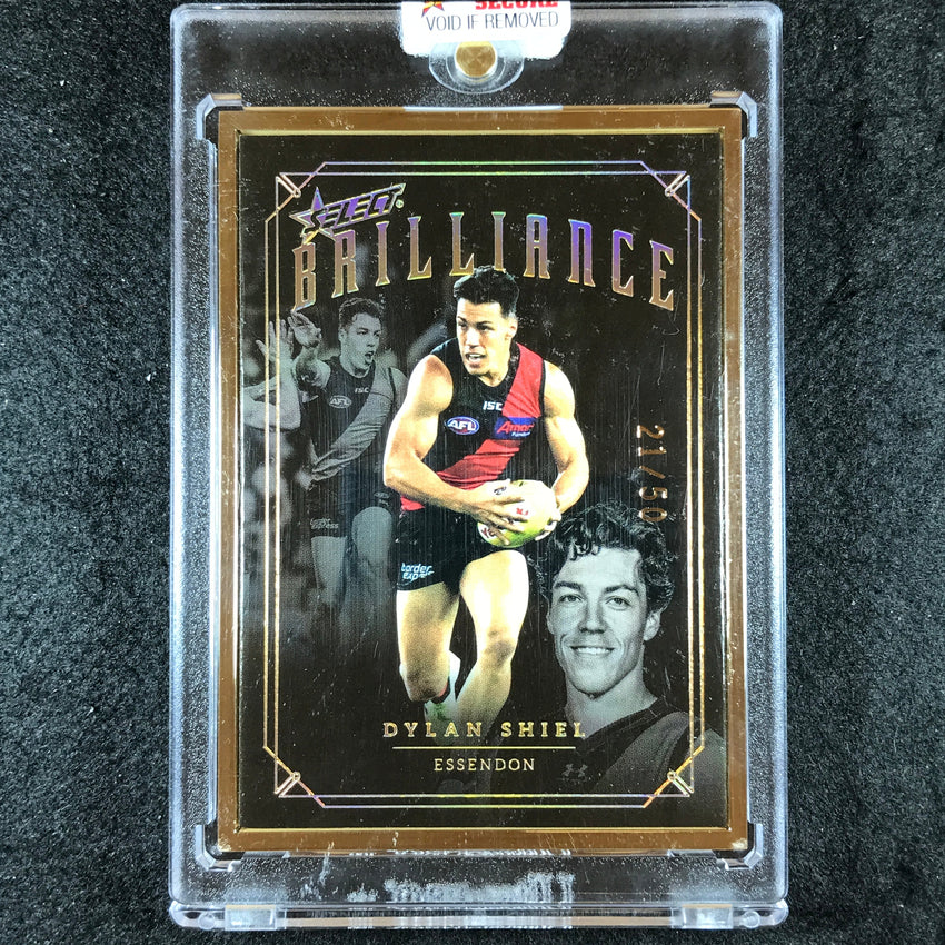 2020 Select AFL Brilliance DYLAN SHIEL Gold Frame 21/50