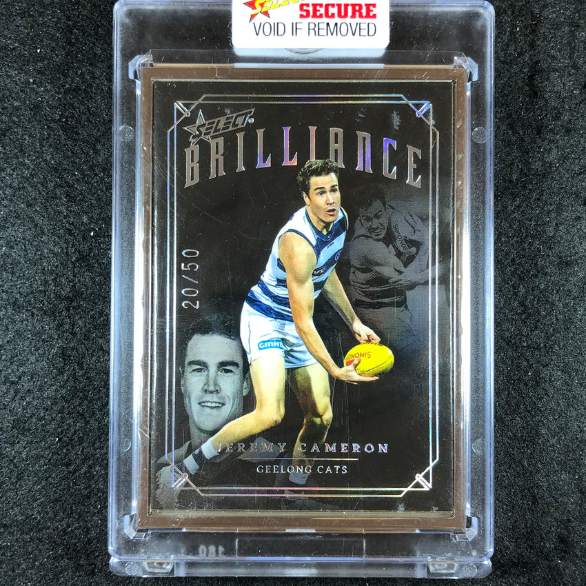 2022 Select AFL Brilliance JEREMY CAMERON Platinum Frame 20/50