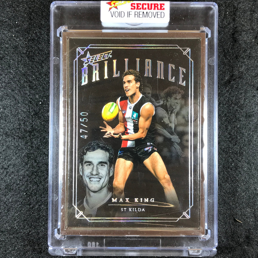 2022 Select AFL Brilliance MAX KING Platinum Frame 47/50