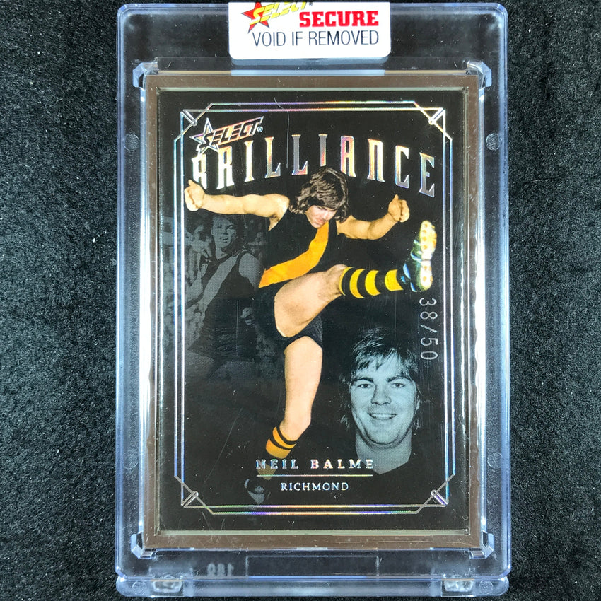 2022 Select AFL Brilliance NEIL BALME Platinum Frame 38/50