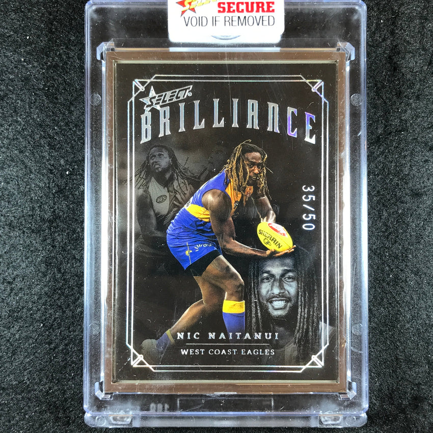 2022 Select AFL Brilliance NIC NAITANUI Platinum Frame 35/50