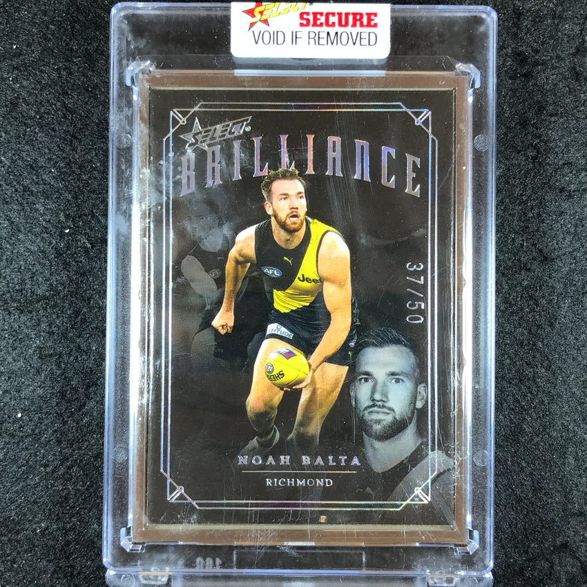 2022 Select AFL Brilliance NOAH BALTA Platinum Frame 37/50