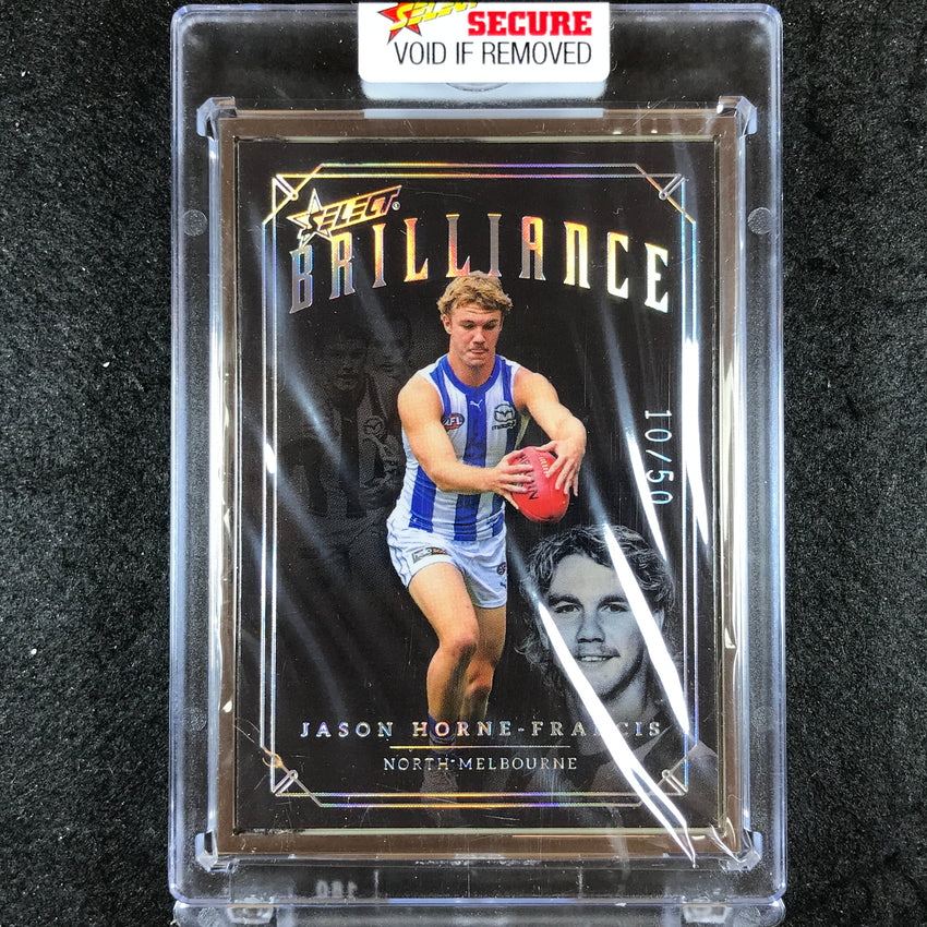 2022 Select AFL Brilliance JASON HORNE-FRANCIS Platinum Frame 10/50