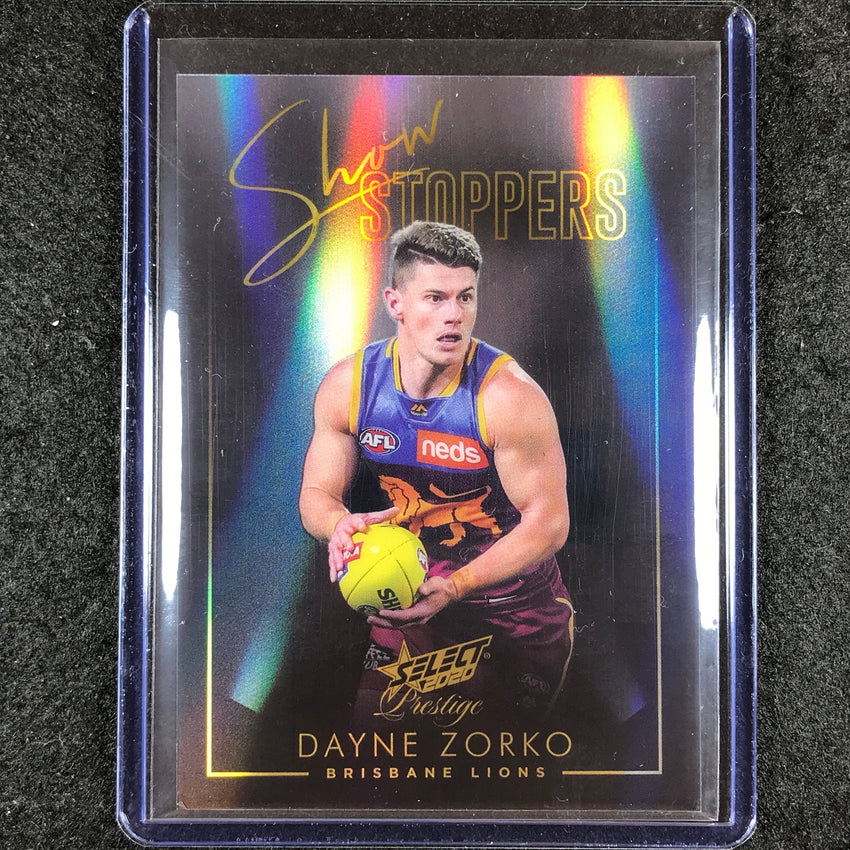 2020 Select AFL Prestige DAYNE ZORKO Show Stoppers 19/40