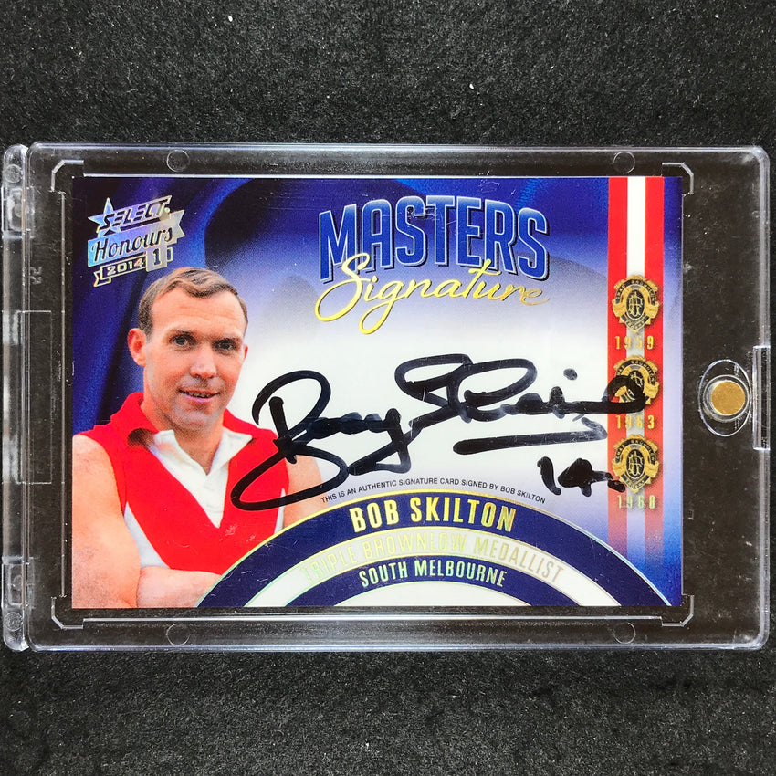 2014 Select AFL Honours 1 BOB SKILTON Masters Signature 200/200