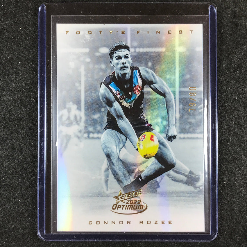 2022 Select AFL Optimum CONNOR ROZEE Footy's Finest 79/80