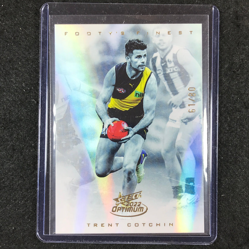2022 Select AFL Optimum TRENT COTCHIN Footy's Finest 61/80