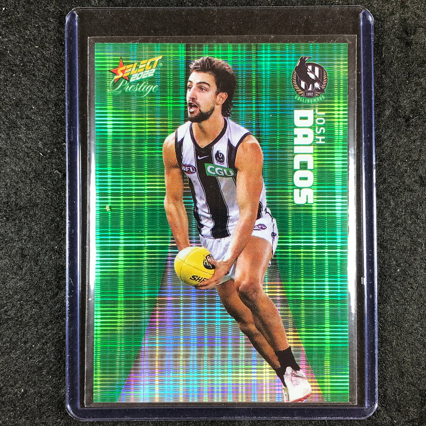 2022 Select AFL Prestige JOSH DAICOS Green 29/60