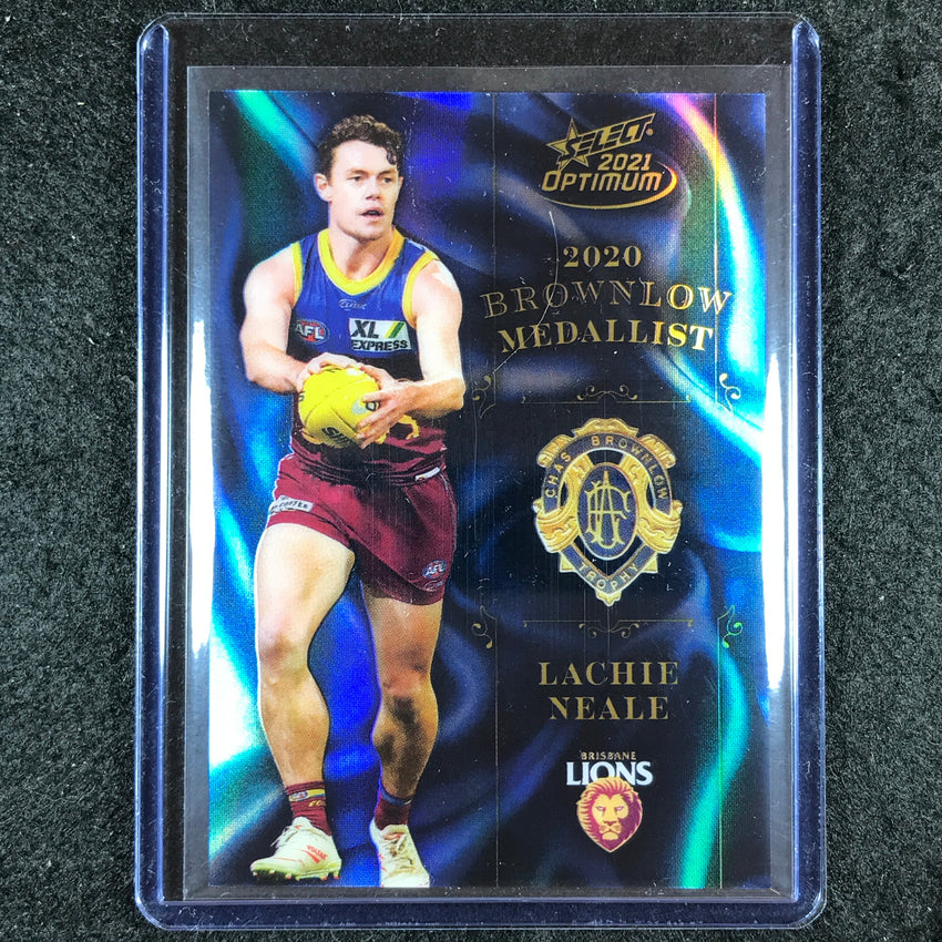 2021 Select AFL Optimum LACHIE NEALE Brownlow Medallist 32/50